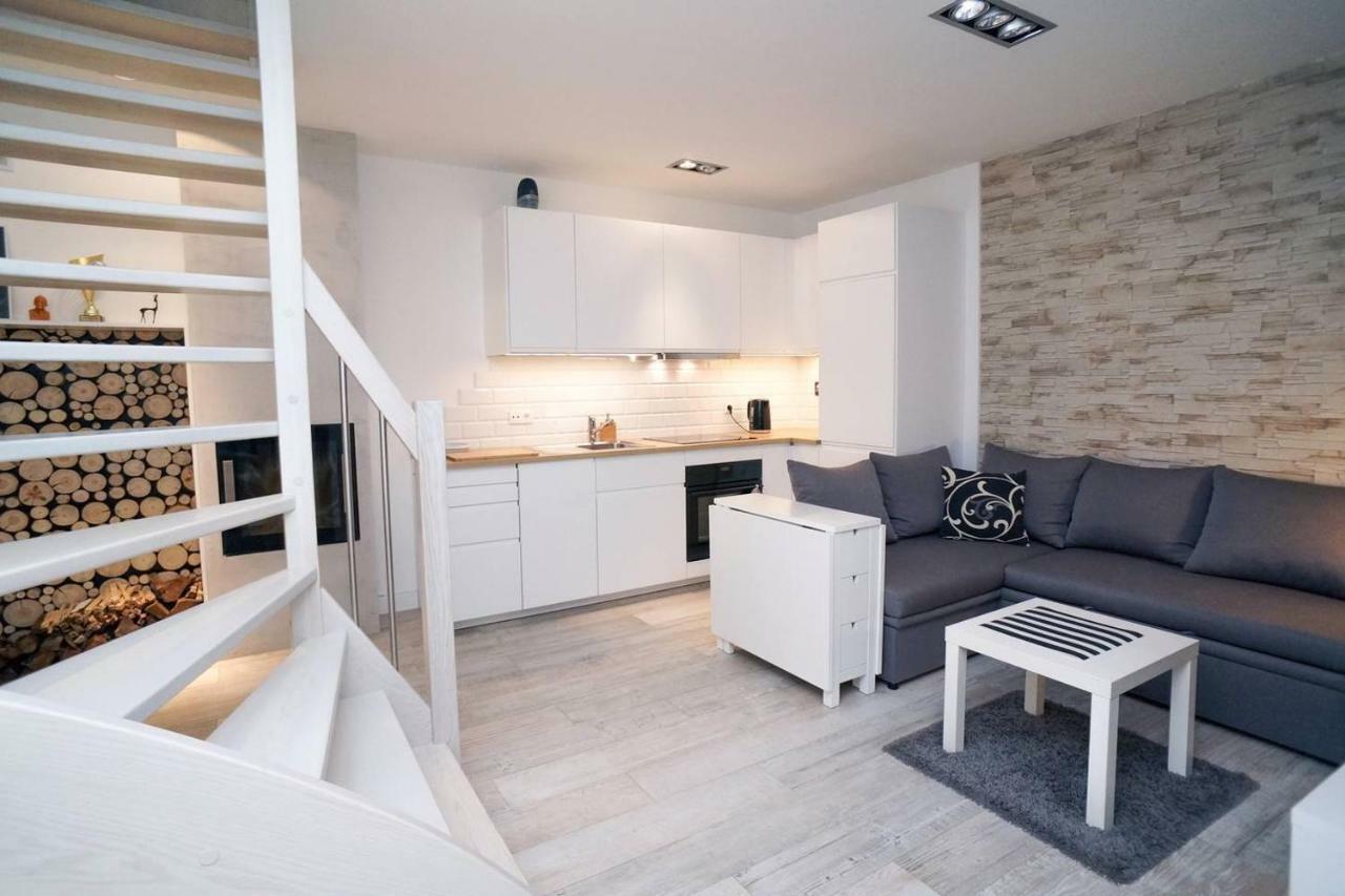 Ferienwohnung Dwupoziomowy Apartament Mazowiecka 18 Bromberg Exterior foto